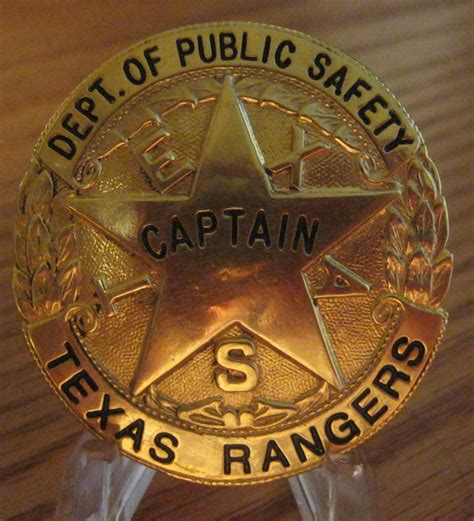 current texas ranger badge